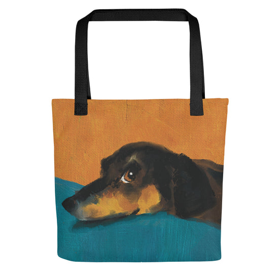 Cute Dachshund Tote bag