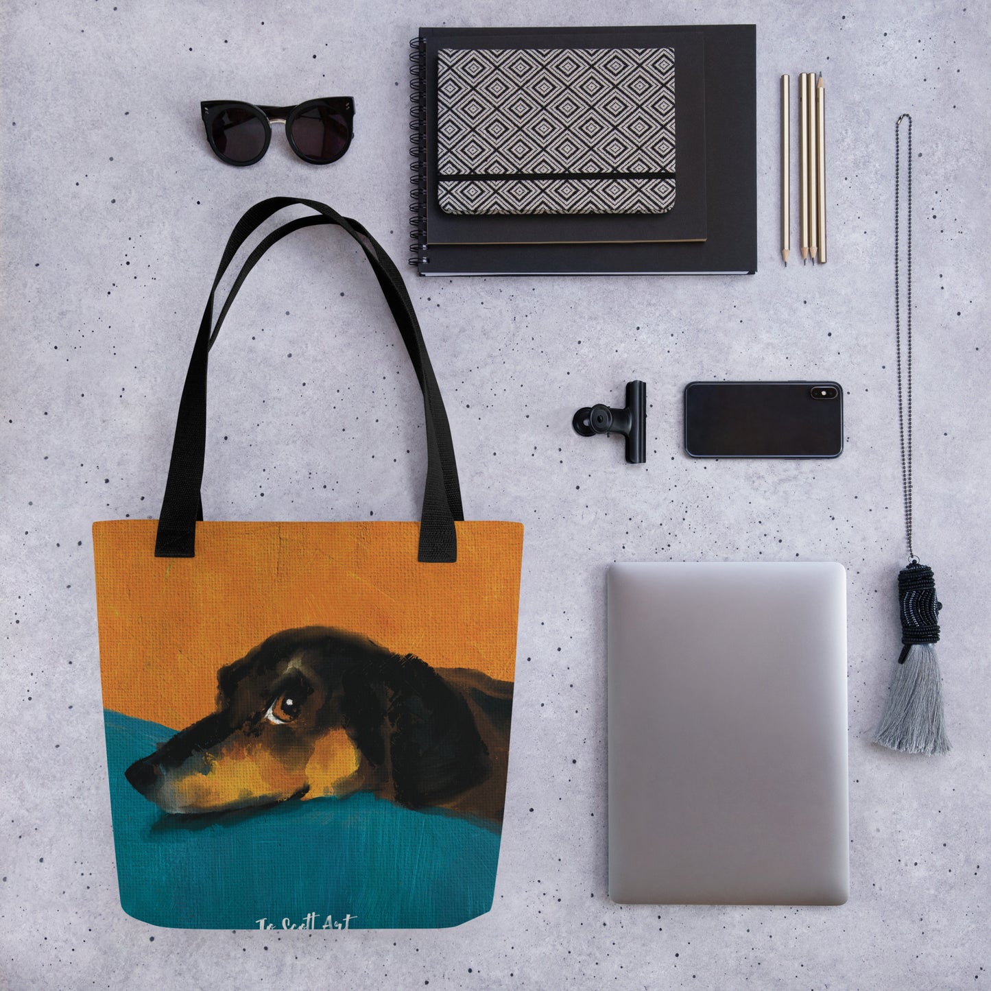 Cute Dachshund Tote bag